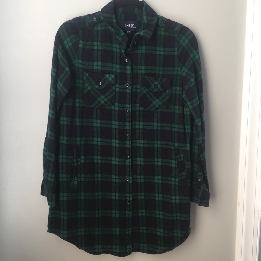 Inso Collection Plaid Flannel Shirt